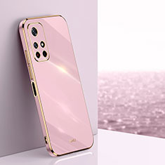 Coque Ultra Fine Silicone Souple Housse Etui XL1 pour Xiaomi Redmi Note 11S 5G Rose