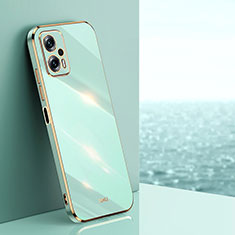 Coque Ultra Fine Silicone Souple Housse Etui XL1 pour Xiaomi Redmi Note 11T Pro 5G Vert