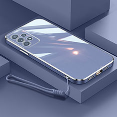 Coque Ultra Fine Silicone Souple Housse Etui XL2 pour Samsung Galaxy A32 4G Gris Lavende