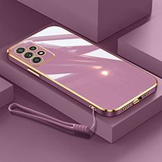 Coque Ultra Fine Silicone Souple Housse Etui XL2 pour Samsung Galaxy A32 4G Violet