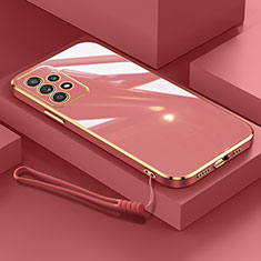 Coque Ultra Fine Silicone Souple Housse Etui XL2 pour Samsung Galaxy A52 4G Rose Rouge