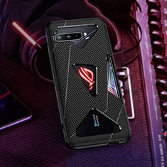 Coque Ultra Fine Silicone Souple Housse Etui ZJ1 pour Asus ROG Phone 3 Strix ZS661KS Noir