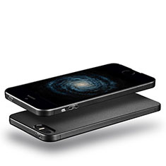 Coque Ultra Fine Silicone Souple pour Apple iPhone SE Noir