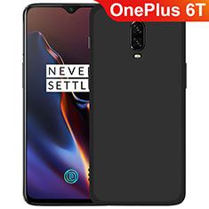 Coque Ultra Fine Silicone Souple R01 pour OnePlus 6T Noir