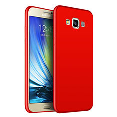 Coque Ultra Fine Silicone Souple S02 pour Samsung Galaxy A7 Duos SM-A700F A700FD Rouge