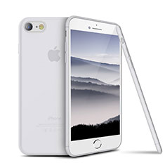 Coque Ultra Fine Silicone Souple S03 pour Apple iPhone 8 Blanc