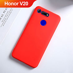 Coque Ultra Fine Silicone Souple S03 pour Huawei Honor View 20 Rouge