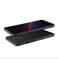 Coque Ultra Fine Silicone Souple S04 pour Huawei Enjoy 7 Plus Noir