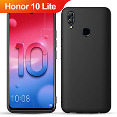 Coque Ultra Fine Silicone Souple S04 pour Huawei Honor 10 Lite Noir