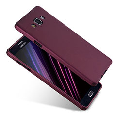 Coque Ultra Fine Silicone Souple S04 pour Samsung Galaxy A7 SM-A700 Violet