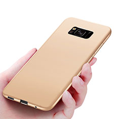 Coque Ultra Fine Silicone Souple S06 pour Samsung Galaxy S8 Or