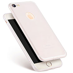 Coque Ultra Fine Silicone Souple S07 pour Apple iPhone 8 Blanc