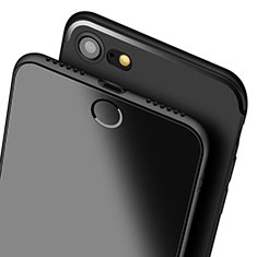 Coque Ultra Fine Silicone Souple S08 pour Apple iPhone 7 Noir