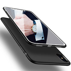 Coque Ultra Fine Silicone Souple S16 pour Apple iPhone Xs Noir