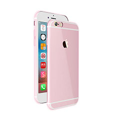 Coque Ultra Fine Silicone Souple Transparente pour Apple iPhone 6 Plus Rose