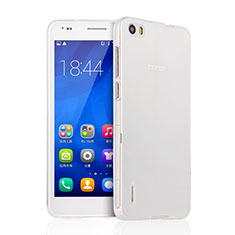 Coque Ultra Fine Silicone Souple Transparente pour Huawei Honor 6 Clair