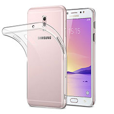 Coque Ultra Fine Silicone Souple Transparente pour Samsung Galaxy J7 Plus Clair