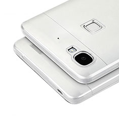 Coque Ultra Fine Silicone Souple Transparente T04 pour Huawei Enjoy 5S Gris
