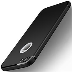 Coque Ultra Fine Silicone Souple U01 pour Apple iPhone SE Noir