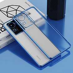 Coque Ultra Fine TPU Souple Housse Etui Transparente AK1 pour Xiaomi Mi Mix 4 5G Bleu