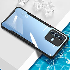 Coque Ultra Fine TPU Souple Housse Etui Transparente BH1 pour Vivo V23 5G Noir