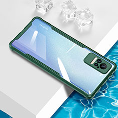 Coque Ultra Fine TPU Souple Housse Etui Transparente BH1 pour Xiaomi Civi 1S 5G Vert