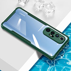 Coque Ultra Fine TPU Souple Housse Etui Transparente BH1 pour Xiaomi Mi 10S 5G Vert