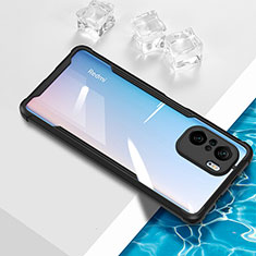 Coque Ultra Fine TPU Souple Housse Etui Transparente BH1 pour Xiaomi Redmi K40 Pro 5G Noir