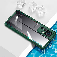 Coque Ultra Fine TPU Souple Housse Etui Transparente BH1 pour Xiaomi Redmi K50 Ultra 5G Vert