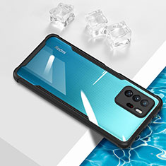 Coque Ultra Fine TPU Souple Housse Etui Transparente BH1 pour Xiaomi Redmi Note 10 Pro 5G Noir