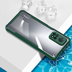 Coque Ultra Fine TPU Souple Housse Etui Transparente BH1 pour Xiaomi Redmi Note 11S 4G Vert