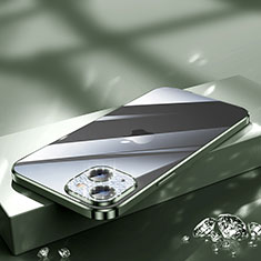Coque Ultra Fine TPU Souple Housse Etui Transparente Bling-Bling LD2 pour Apple iPhone 13 Vert