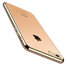 Coque Ultra Fine TPU Souple Housse Etui Transparente C01 pour Apple iPhone SE (2020) Or