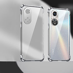 Coque Ultra Fine TPU Souple Housse Etui Transparente D01 pour Huawei Honor 50 5G Argent