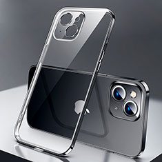 Coque Ultra Fine TPU Souple Housse Etui Transparente H01 pour Apple iPhone 13 Noir