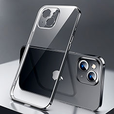 Coque Ultra Fine TPU Souple Housse Etui Transparente H01 pour Apple iPhone 15 Noir