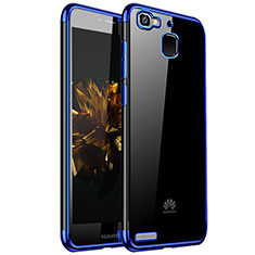 Coque Ultra Fine TPU Souple Housse Etui Transparente H01 pour Huawei Enjoy 5S Bleu