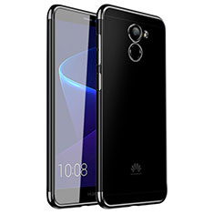 Coque Ultra Fine TPU Souple Housse Etui Transparente H01 pour Huawei Enjoy 7 Plus Noir