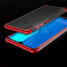 Coque Ultra Fine TPU Souple Housse Etui Transparente H01 pour Huawei Enjoy Max Rouge