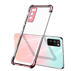 Coque Ultra Fine TPU Souple Housse Etui Transparente H01 pour Huawei Enjoy Z 5G Or Rose