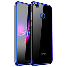 Coque Ultra Fine TPU Souple Housse Etui Transparente H01 pour Huawei Honor 8 Lite Bleu