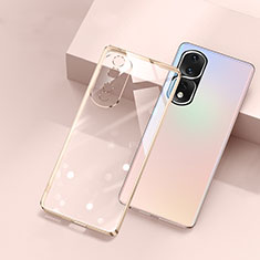 Coque Ultra Fine TPU Souple Housse Etui Transparente H01 pour Huawei Honor 80 Pro 5G Or