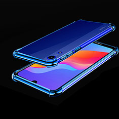 Coque Ultra Fine TPU Souple Housse Etui Transparente H01 pour Huawei Honor Play 8A Bleu