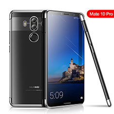 Coque Ultra Fine TPU Souple Housse Etui Transparente H01 pour Huawei Mate 10 Pro Argent