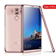 Coque Ultra Fine TPU Souple Housse Etui Transparente H01 pour Huawei Mate 10 Pro Or Rose