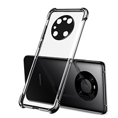 Coque Ultra Fine TPU Souple Housse Etui Transparente H01 pour Huawei Mate 40 Pro Noir