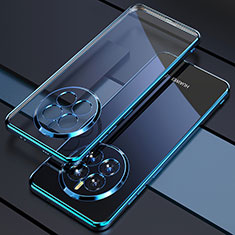 Coque Ultra Fine TPU Souple Housse Etui Transparente H01 pour Huawei Mate 50 Pro Bleu