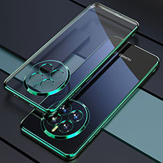 Coque Ultra Fine TPU Souple Housse Etui Transparente H01 pour Huawei Mate 50 Pro Vert