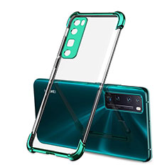 Coque Ultra Fine TPU Souple Housse Etui Transparente H01 pour Huawei Nova 7 Pro 5G Vert