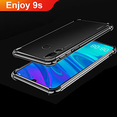 Coque Ultra Fine TPU Souple Housse Etui Transparente H01 pour Huawei P Smart+ Plus (2019) Noir